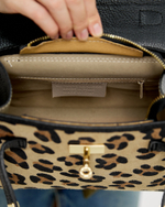 Сумка 680 17 леопард крупный