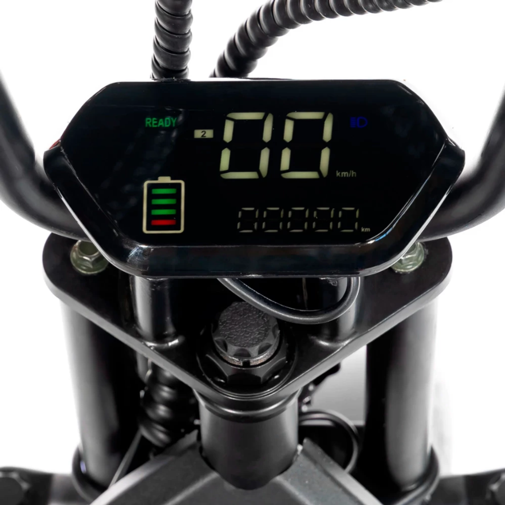 ЭЛЕКТРОСКУТЕР CITYCOCO GT X5 TRIKE 1500W 15AH 48V Серый