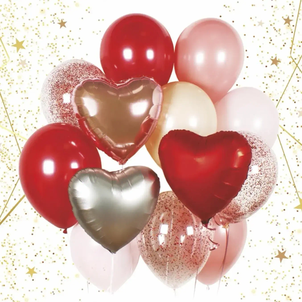 Набор шаров 13 шт «Любовь»