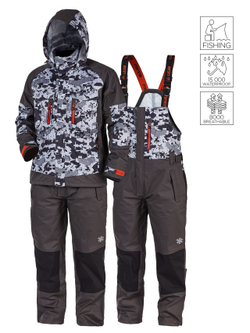 Костюм демисезон. Norfin PRO DRY 3 CAMO 04 р.XL