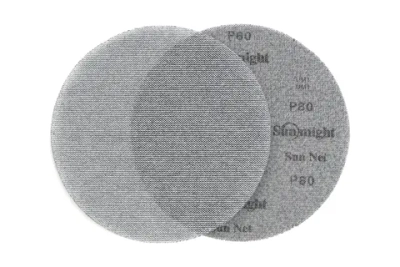 Шлифовальный круг SUN NET CERAMIC X713T 225мм на липучке, сетка P80