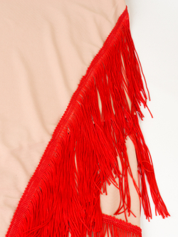 Юбка-платок с бахромой