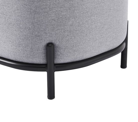 Пуф Pawai 80 см светло-серый