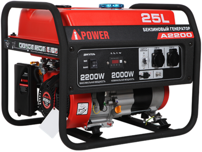 Портативный бензиновый генератор (2.2 кВт) A-iPower A2200