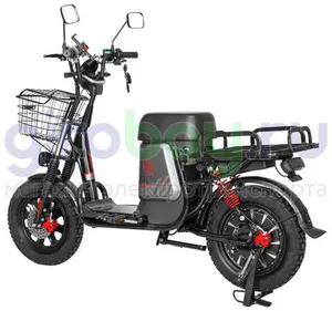 Электроскутер GT U3 1000W (60V/30Ah) железофосфат - Серый фото №7