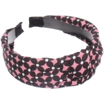 Ободок для волос «МАРЦИПАН», фрай, ширина 4см, микс 4 цвета