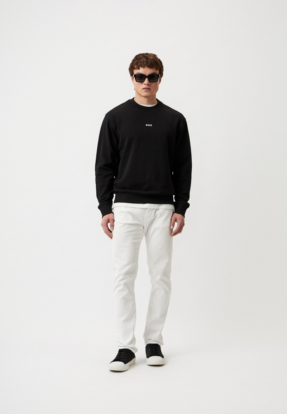 Толстовка мужская BOSS WeSmallcrew 10244192 01