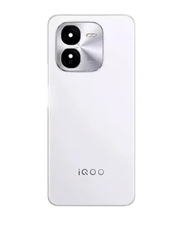 Задняя крышка для  Iqoo Z9X белая (White) со стеклом камеры