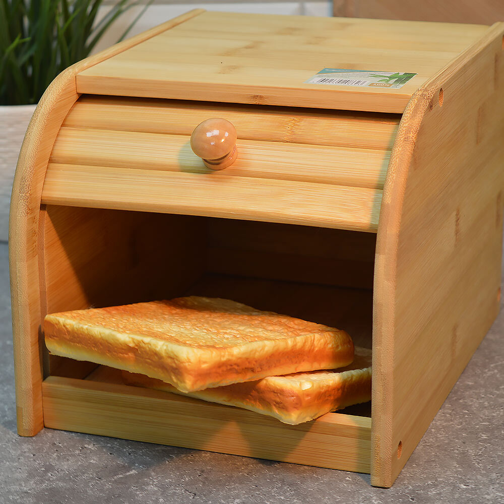 Хлебница бамбук №11, 35*21,5*15,3см