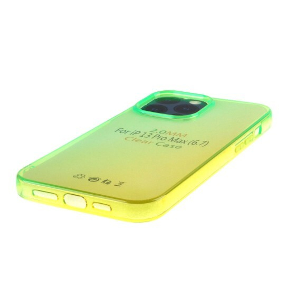 Чехол для iPhone 13 Pro Max Градиент, ТПУ, 012963