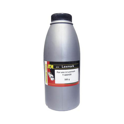 Тонер для Lexmark T420/430 (350гр, Polyester) Silver ATM