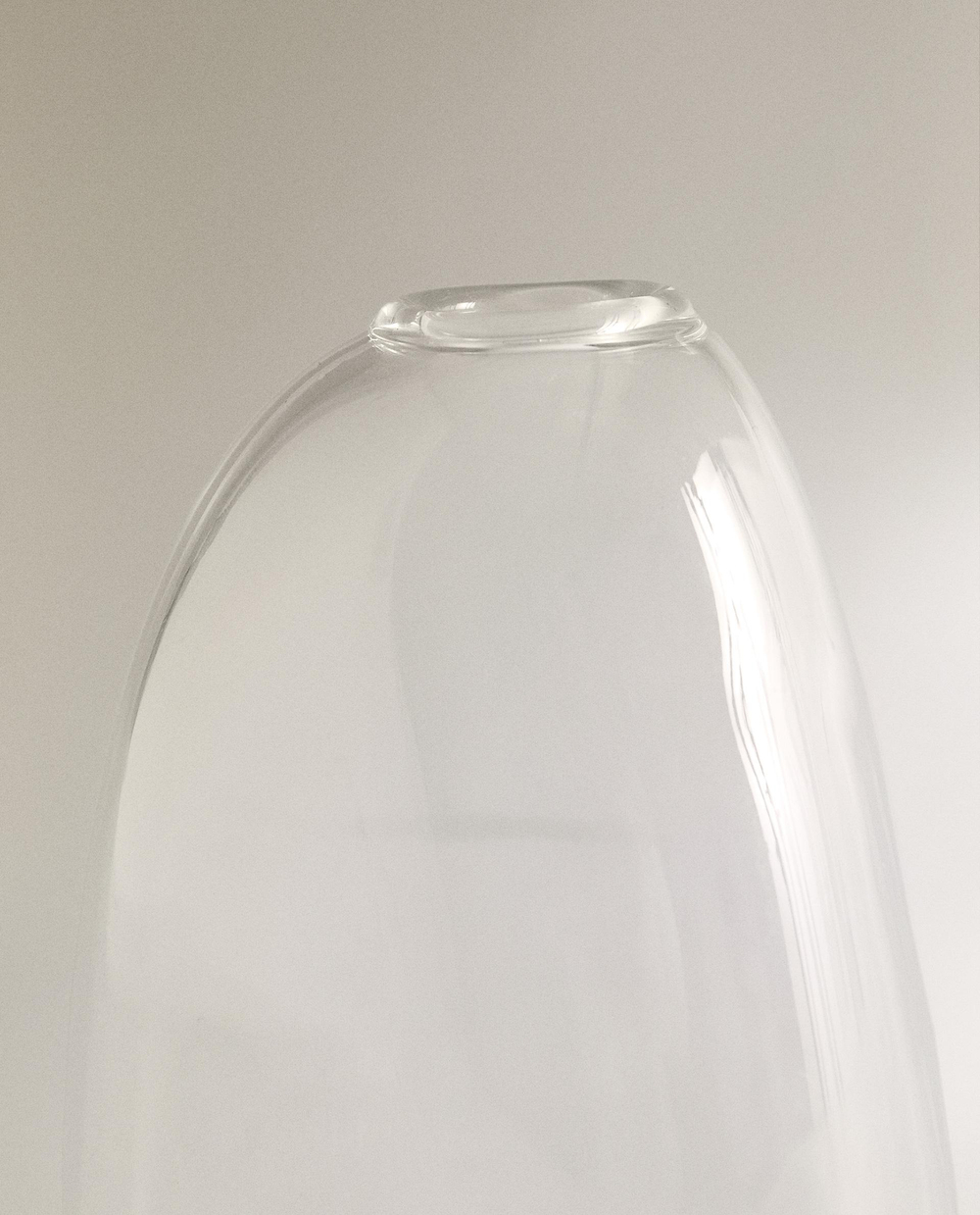 Zara Home Ваза из стекла, цвет прозрачный, 6.2 см