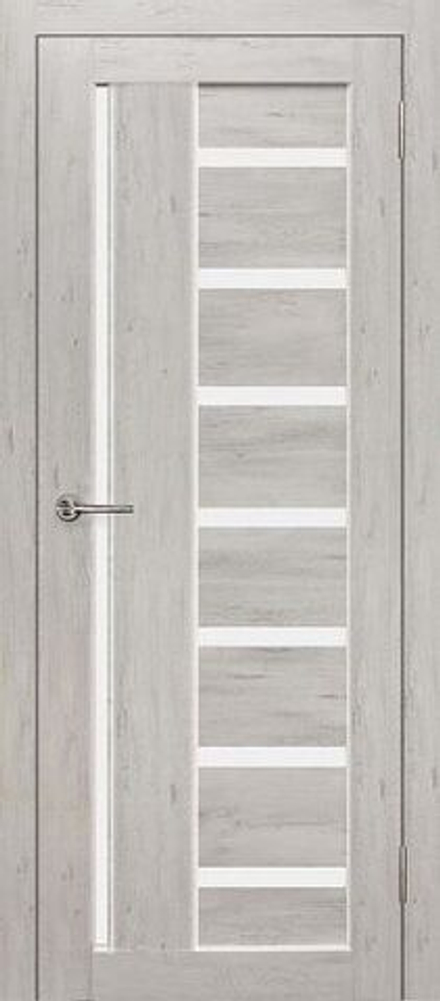 Межкомнатная дверь Дубрава Сибирь Вертикаль ПО (радиальная царга) Ель альпийская