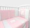 Комплект постельного белья Lollycottons Maks Bear 3 предмета, Розовый