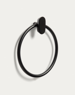 Кольцо для полотенца Arely из черного металла