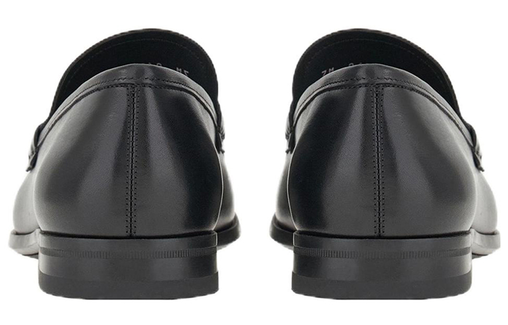 Salvatore FERRAGAMO Gancini Reversible Plaque Moccasins