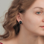 Серьги Possebon Agata Preto A0892.4 S