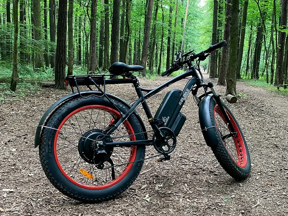 Электрофэтбайк Elbike Phantom Elite (Черный)