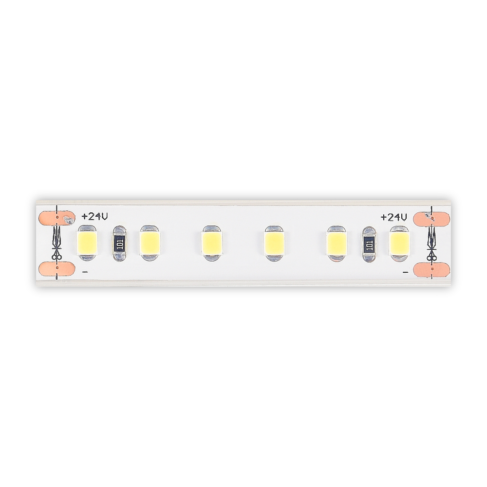 Светодиодная лента 24V 120 led/м 14,4W/m SMD 2835 1320 Lm/m 4000K IP65, 5000×10 мм