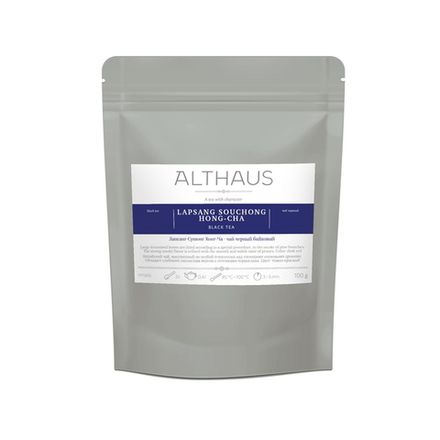 Althaus Lapsang Souchong Hong-Cha черный листовой чай, 100 г