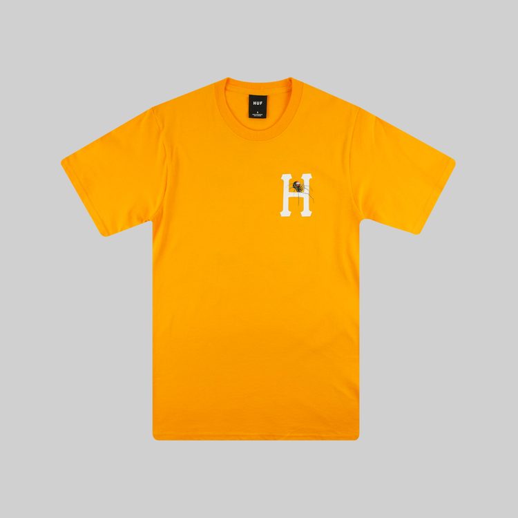 Футболка мужская HUF Prey Classic артикул:TS01515 GOLD - купить в магазине Дайс