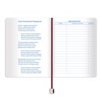 Дневник 1-11 класс 48 л., обложка кожзам (гибкая), термотиснение, BRAUBERG "ORIGINAL", коричневый,105445