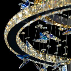 Citilux ETERA CL322090 LED Люстра хрустальная с пультом