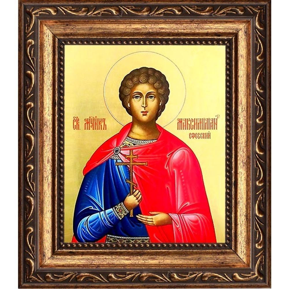 Максимилиан Ефесский Святой. Икона на холсте.