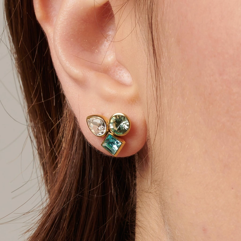 Серьги Симфония – Синие