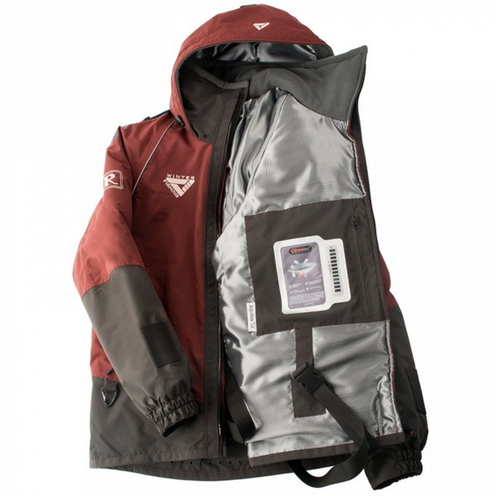 Костюм- поплавок зимний «RESCUER II NEW -45» HARDGUARD махагон