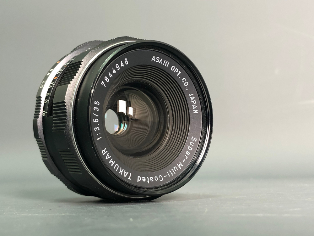 Asahi Takumar 3.5/35mm M42 Переключатель диафрагмы заклинил
