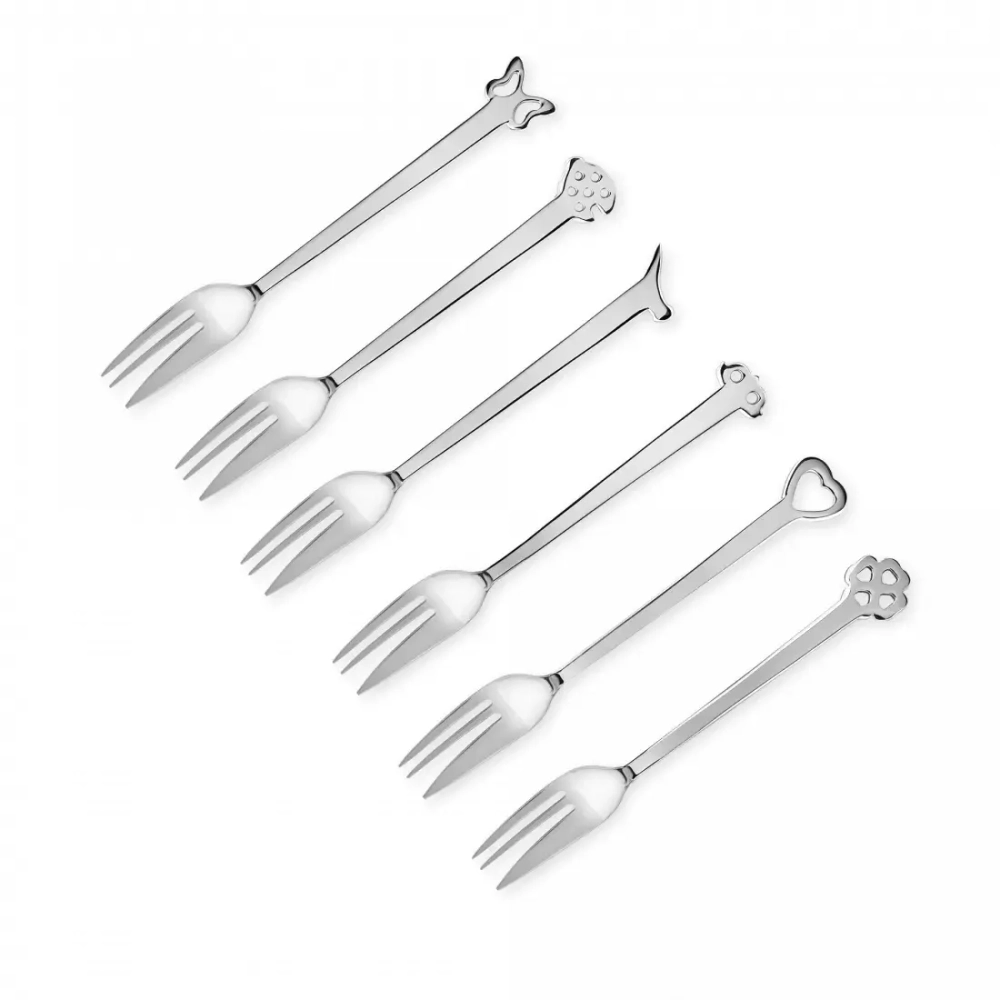 Набор десертных вилок 6 шт Mepra Evento