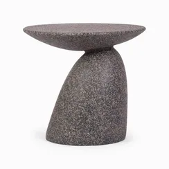 Кофейный столик Zuran Ø60х55 см, стекловолокно под камень