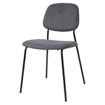 Стул Bergenson Bjorn Tilla, рогожка, дымчато-серый