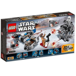 LEGO Star Wars: Бой пехотинцев Первого Ордена против спидера на лыжах 75195 — Microfighters — Ski Speeder vs. First Order Walker — Лего Стар ворз Звёздные войны