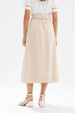 4953 Юбка женская (песочный)
