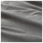 Комплект постельного белья IKEA BLAVINDA (БЛОВИНДА), Односпальный, Серый, 150x200, 50x80 см