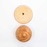 Масленка из дерева Сибирский Кедр для сливочного масла. MS4