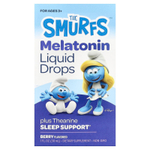 The Smurfs, мелатонин, капли, для детей от 3 лет, ягодный вкус, 30 мл (1 жидк. унция)