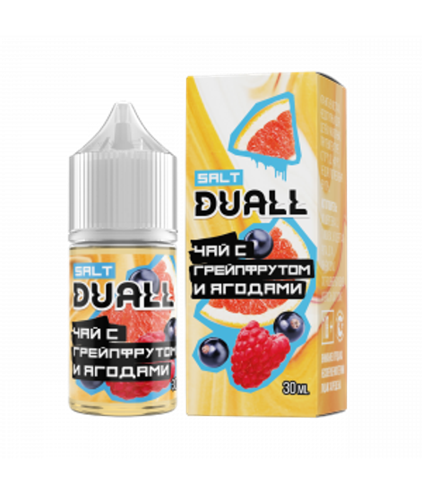 Жидкость Duall, 30 мл, HARD Чай с грейпфрутом и ягодами