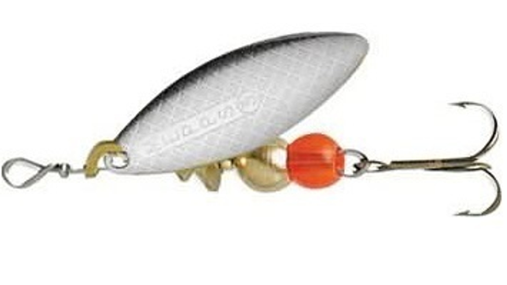 Блесна для рыбалки вращающаяся AGLIA LONG 2, Black