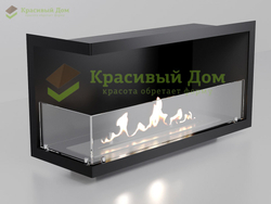 Угловой биокамин 1200