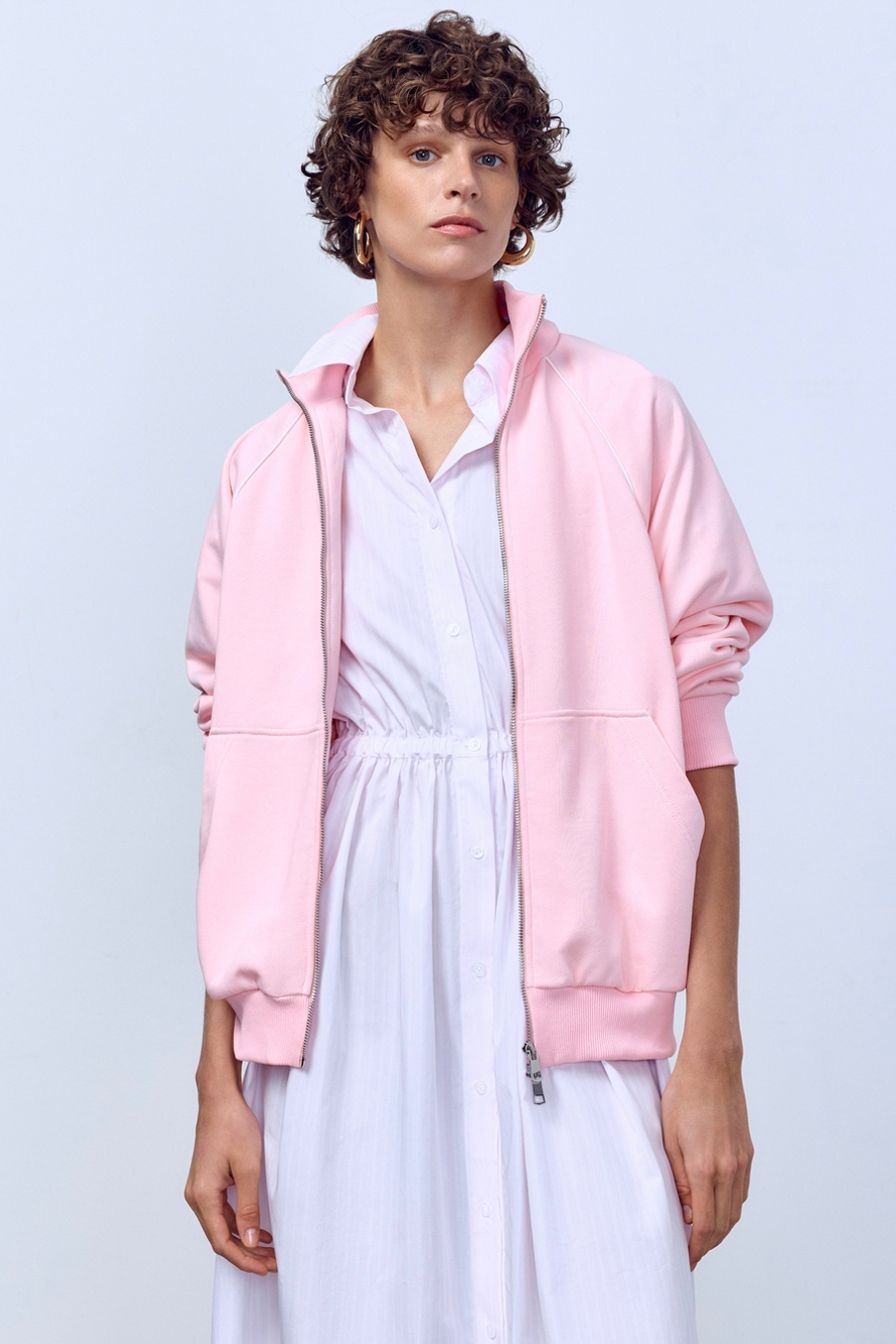 Толстовка реглан из футера