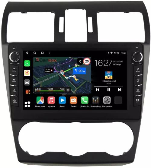 Магнитола для Subaru Forester, Impreza, XV 2012-2015 - Canbox 9-1518 Android 10, Быстрая, CarPlay, 4G SIM-слот