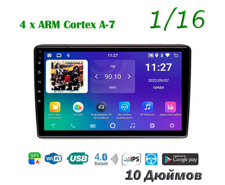 Topway TS7 1+16GB 8 ядер для Honda Vezel 2013-2021