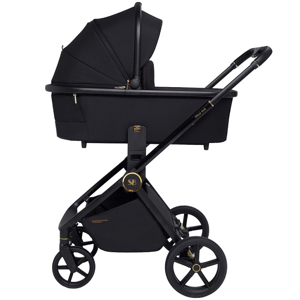 Детская коляска Sweet Baby Stella Plus 2 в 1 Black