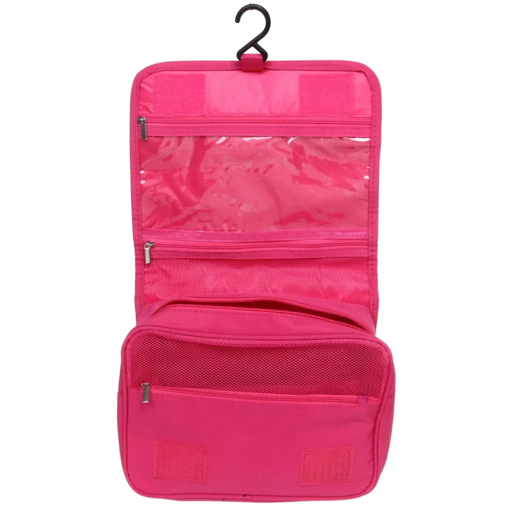 Косметичка - органайзер «Classic», цвет розовый, в склад. виде 20*24*9, в расклад. виде 42*24*9см (несессер)