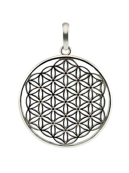 Купить подвеску Цветок жизни из серебра с доставкой по всей России.