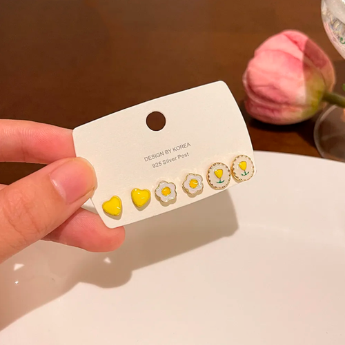 Серьги "Yellow Tulip"