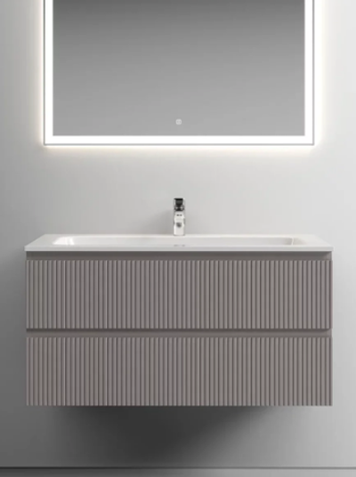 Тумба подвесная SANCOS Snob T 995х445х500, c двумя ящиками оснащенными доводчиками, Doha Soft, арт.SNT100SM
